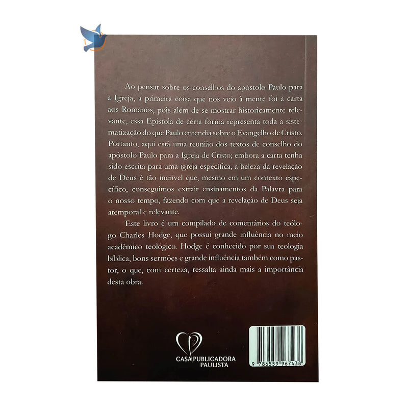 Livro Conselhos De Paulo Sobre A Vida Em Cristo - Charles Hodge Baseado na Bíblia